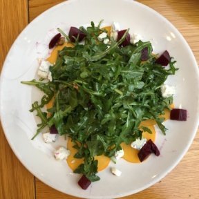 Gluten-free beet salad from Messhall Kitchen